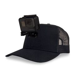 BerleyPro ActionHat Black Mesh Curve Bill Hat