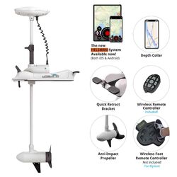 Haswing Cayman B 55lbs Trolling Motor 12V with GPS White Haswing Cayman B 55lbs Trolling Motor 12V with GPS White