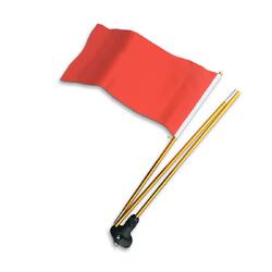 Kayak Safety Flag Telescoping with Universal Rail Mount Base Included