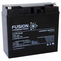 Fusion Lithium Battery - 12V 20AH - Deep Cycle