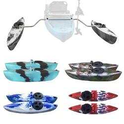 Mixfeer Kayak Accessories,2Pcs Kayak Floats,Kayak Floating Barrels,Kayak Boat Fishing Standing Float Stabilizer,Blue