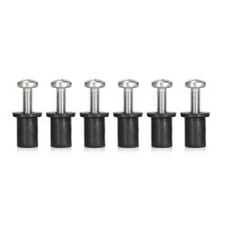 Well Nut Kit with Stainless Screws Pack of 6
