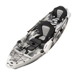 Merlin Double Fishing Kayak Package - Grey Camo [Central Coast]