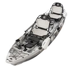 Merlin Pro Double Fishing Kayak Package - Grey Camo [Central Coast]