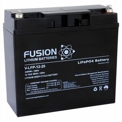 Fusion Lithium Battery 12V 20AH Deep Cycle Fusion Lithium Battery 12V 20AH Deep Cycle