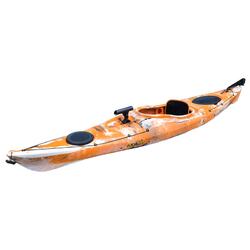 Oceanus 3.8M Single Sit In Kayak - Coral [Gold Coast]