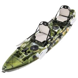 Eagle Pro Double Fishing Kayak Package - Jungle Camo