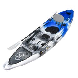 NextGen 1 +1 Fishing Tandem Kayak Package - Blue Camo [Central Coast]