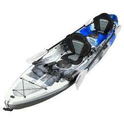 Eagle Double Fishing Kayak Package - Blue Camo [Central Coast]