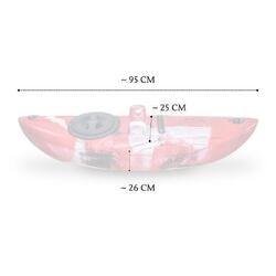 K2F Replacement Outrigger Pod V2 Red