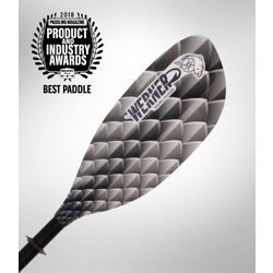 Werner Shuna Hooked Adjustable Two Piece Straight Shaft Paddle Charcoal Grey 220 - 240cm