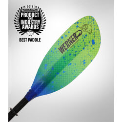 Adjustable Two Piece Straight Shaft Paddle - Catch Lime Drift 220- 240cm
