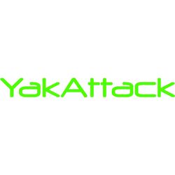 YakAttack 12" Decal, Lime