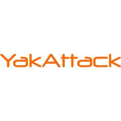 YakAttack 12"Decal, Orange