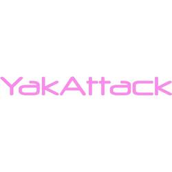 YakAttack 18" Decal, Pink