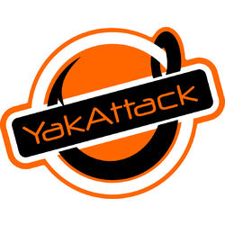 YakAttack 5" Get Hooked Decal