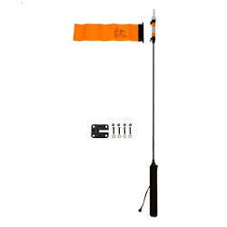 YakAttack VISIPole II GearTrac Ready Includes Flag and Mighty Mount