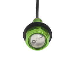Yak-Power 2-Piece Super Bright LED Button Light Kit [Colour: Green]