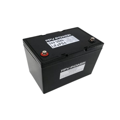 FPV-Power LiFePO4 24V 50Ah + 20A Charger FPV-Power LiFePO4 24V 50Ah + 20A Charger