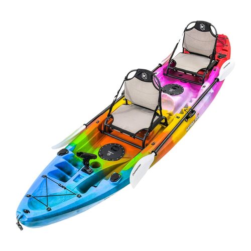 Eagle Pro Double Fishing Kayak Package - Rainbow [Brisbane-Coorparoo]