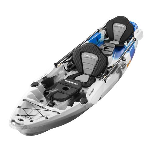 Merlin Double Fishing Kayak Package - Blue Camo [Brisbane-Darra]