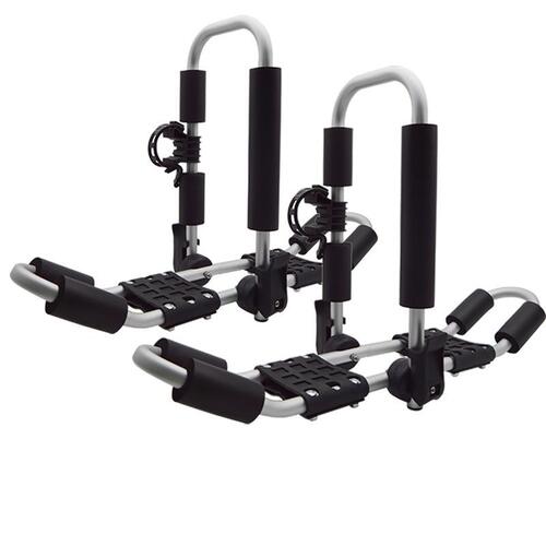 K2F Adjustable Twin J-Style Kayak Carrier Roof Rack Mounted Holder K2F Adjustable Twin J-Style Kayak Carrier Roof Rack Mounted Holder