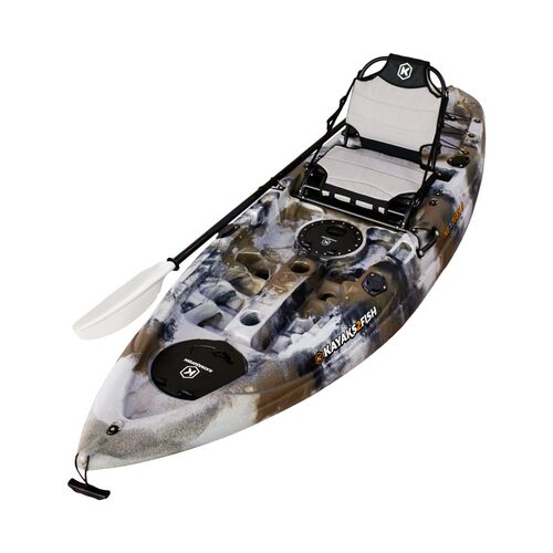 NextGen 9 Fishing Kayak Package - Desert [Brisbane-Darra]