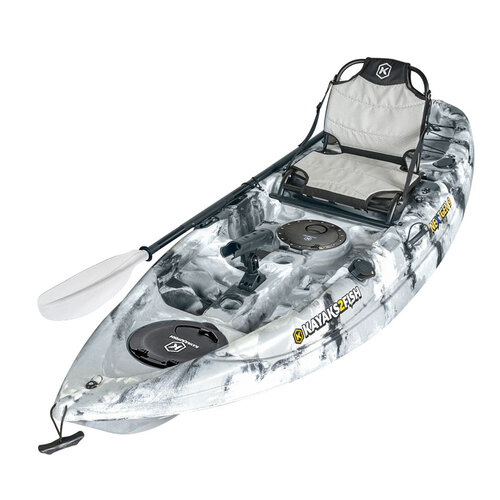 NEXTGEN 9 Fishing Kayak Package - Grey Camo [Brisbane-Coorparoo]