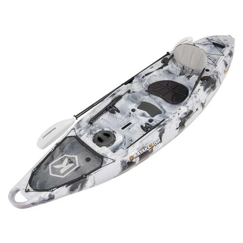 NextGen  1+1 Fishing Tandem Kayak Package - Grey Camo [Brisbane-Darra]