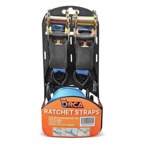 Orca Ratchet Straps 4m Orca Ratchet Straps 4m
