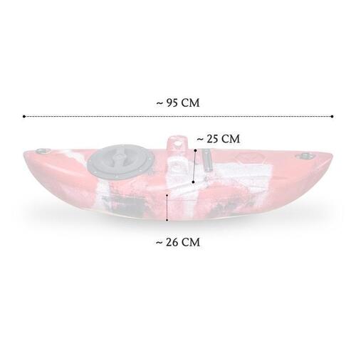 K2F Replacement Outrigger Pod V2 Red K2F Replacement Outrigger Pod V2 Red