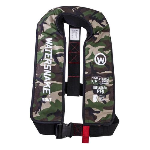 Watersnake Manual Inflatable PFD Level 150 