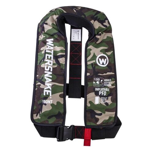 Watersnake Manual Inflatable PFD Level 150  Watersnake Manual Inflatable PFD Level 150