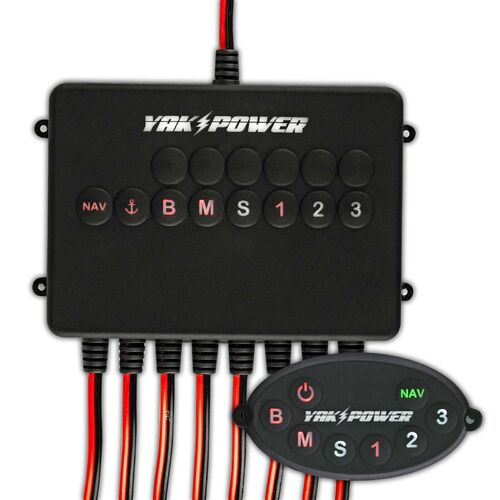 Yak-Power 8 Circuit Bluetooth Enabled Switching System Yak-Power 8 Circuit Bluetooth Enabled Switching System